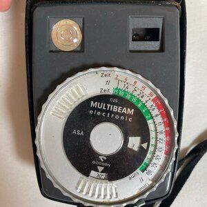 Gossen Vintage Multibeam Electronic UNTESTED As Is Light Meter